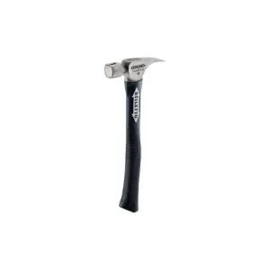 10 oz Titanium Finish Hammer With Curved And Straight Handle Black & Titanium FH10C-F