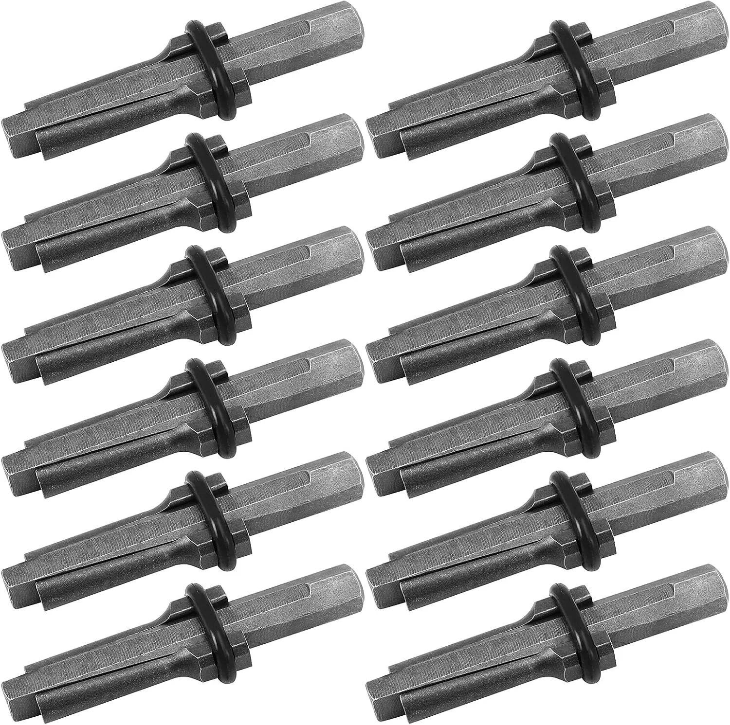 10 PCS Wedges and Feather Shims, 5/8 Inch Stone Splitter, Heavy Duty Stone Splitting Tools for Rocks