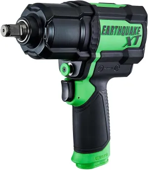 12 In. Composite Xtreme Torque Air Impact Wrench, Green EARTHQUAKE XT Professional Grade
