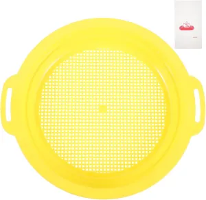 1Set Mesh Sifter Pan Kit Potable Gold Prospecting Filter Sifting Pan for Panning and Sifting Sand Dirt and Gravel Handheld Sifting Tool