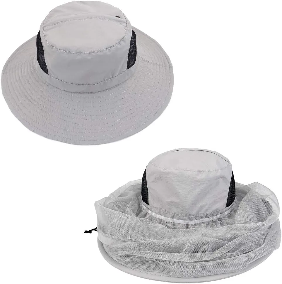 2 Pack Hats Sun Protection Hats for Gardening Hiking Fishing