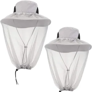 2 Pack Hats Sun Protection Hats for Gardening Hiking Fishing