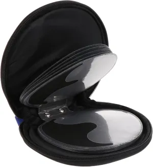 20 Capacity Cd Storage Bag Case Cd Holder Pouch for Car Home Travel Disc Storage Case Organizer