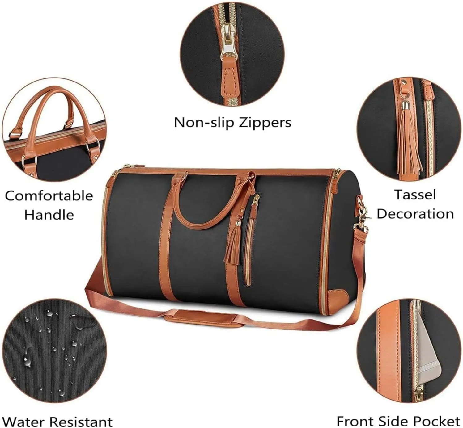 2025 Luux Bag Duffle for Travel，Waterproof Luux Travel Bag, Carry On Convertible Luux Travel Bag，Travelher Foldable Clothing Bag (Beige) ﻿