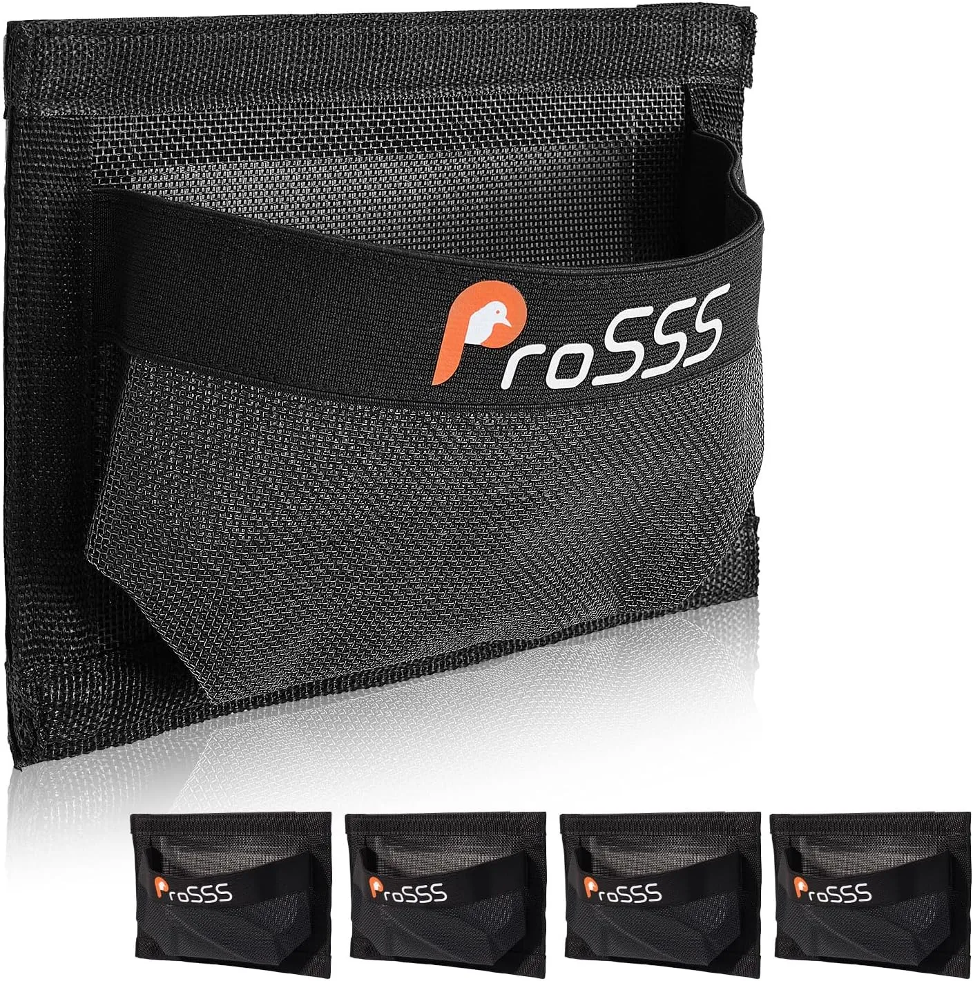2PC Boat 10"*7" Self-Adhesive Storage Mesh Bag,Marine Organizer for Tools, Gear & Accessories,Waterproof Strong Adhesive Backing, Easy to Install & Remove,Keep Your Boat Tidy and Items Secure