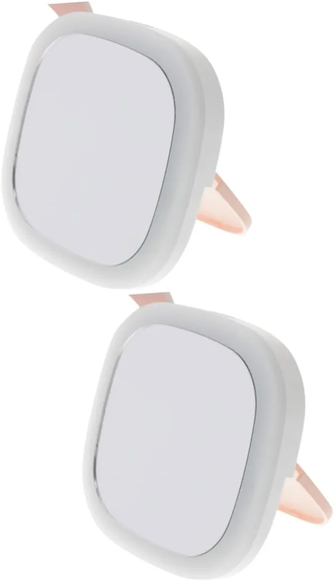 2pcs Led Makeup Mirror for Women Portable Compact Mirror Magnifying Night Light Small for Cosmetics for Travel