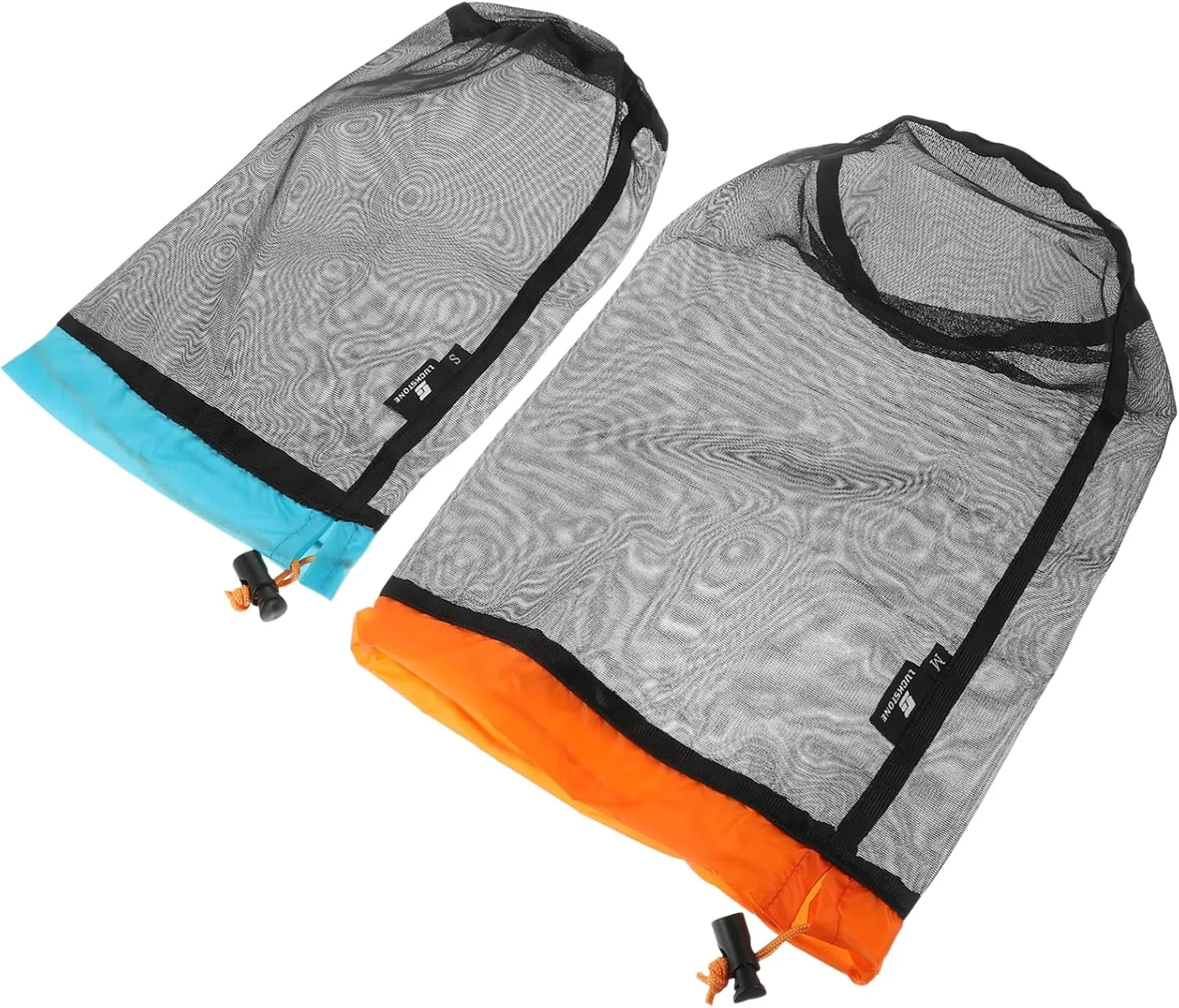 2sets Cotton Sleeping Bag Liner Portable Travel Bag Drawstring Closure 2pcs*2