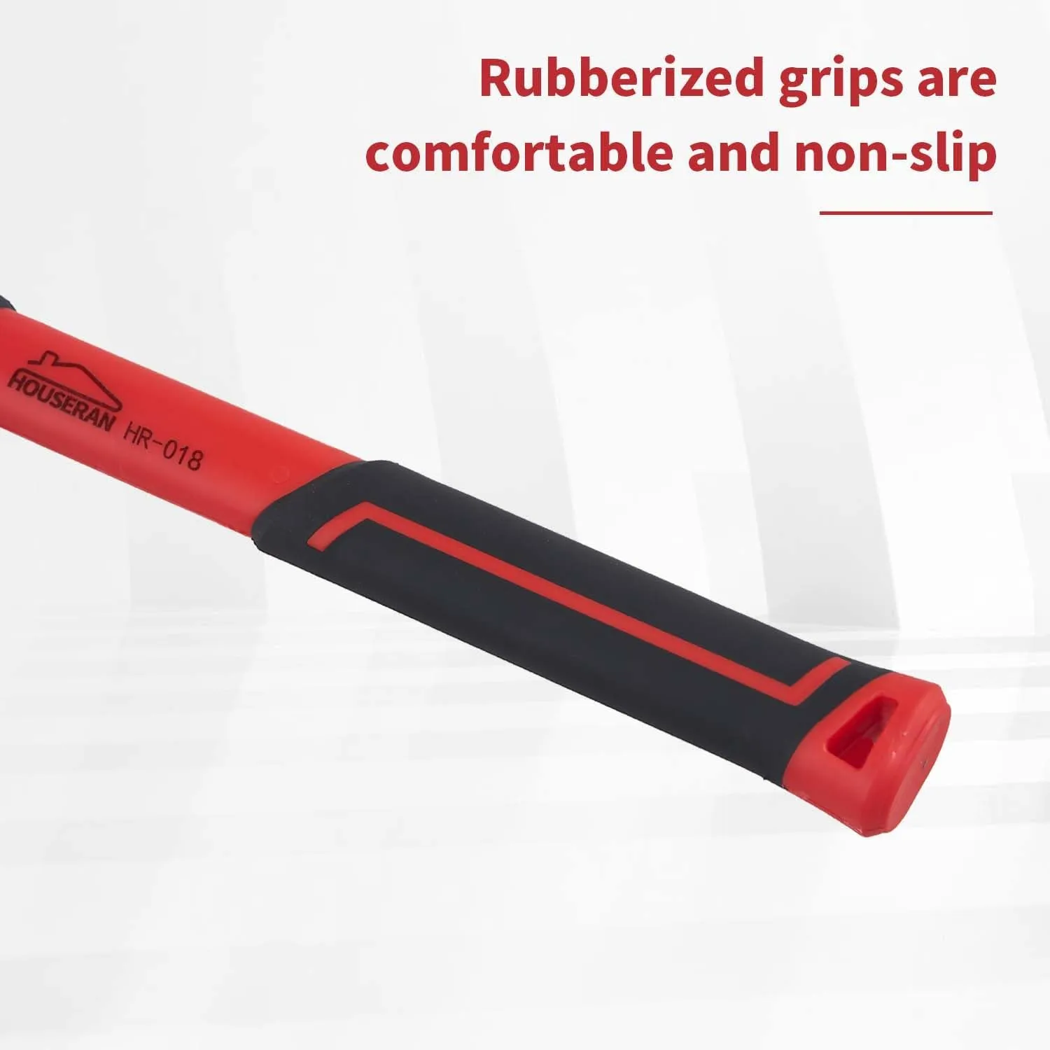 3-Piece Rubber Mallet Set - 10oz, 20oz & 36oz Heavy Duty Hammers with Soft Rubber Handles for Flooring & Soft Blow Tasks