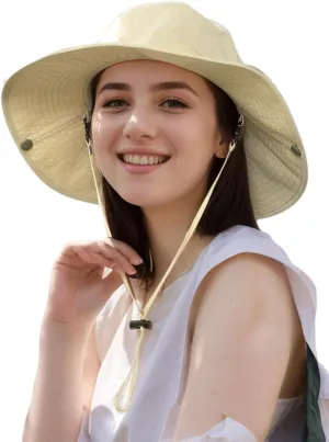 361° Sun Hats for Women Men UV Protection Summer Hat Wide Brim Packable UPF50 Cowboy Hat Hiking Fishing Hats Unisex