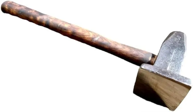 3lb Flatter Hammer – Heavy-Duty Blacksmith Anvil Hammer for Precision Forging.
