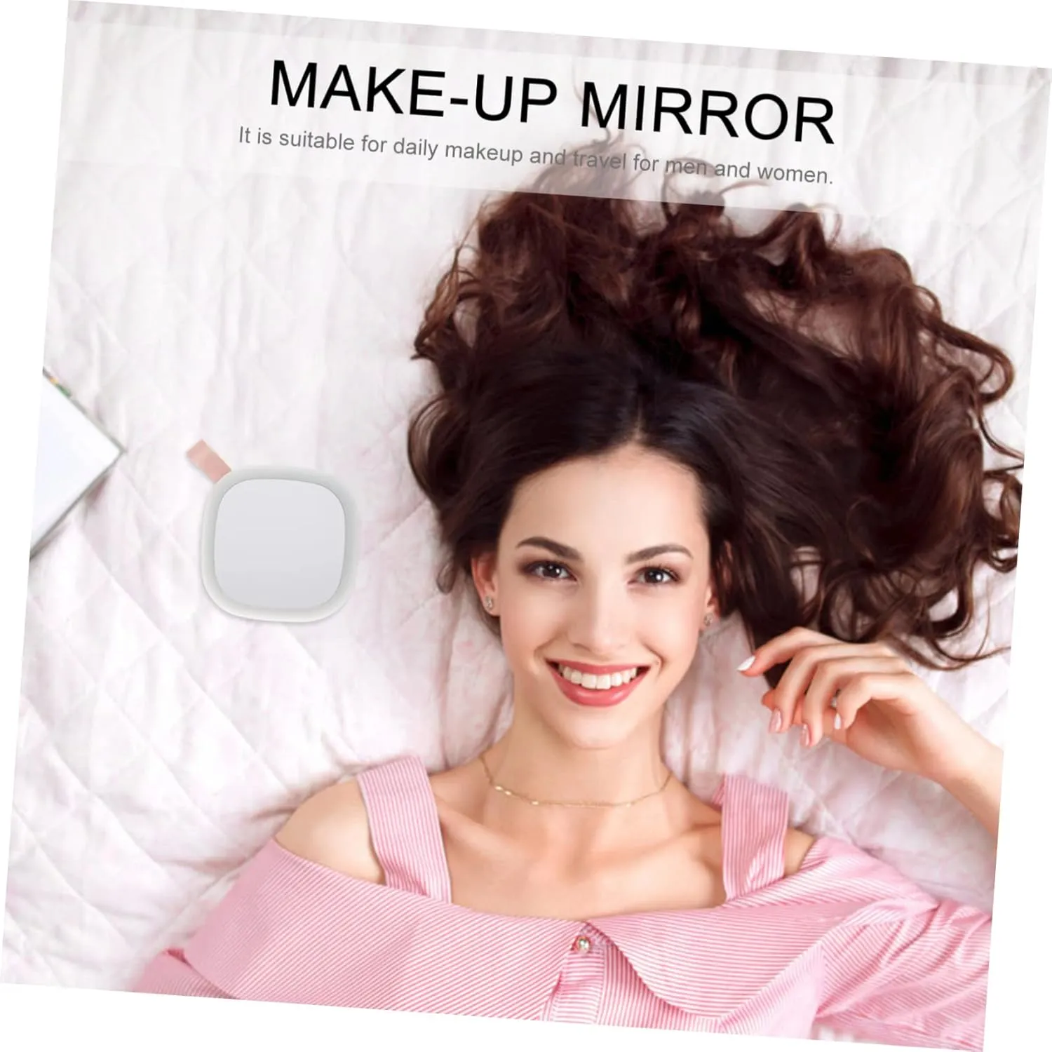 3pcs Portable Led Pocket Makeup Mirror Compact and Lightweight Travel Mirror for -ups Anytime for Outdoors Go Use USB Rechargeable Lighted Function