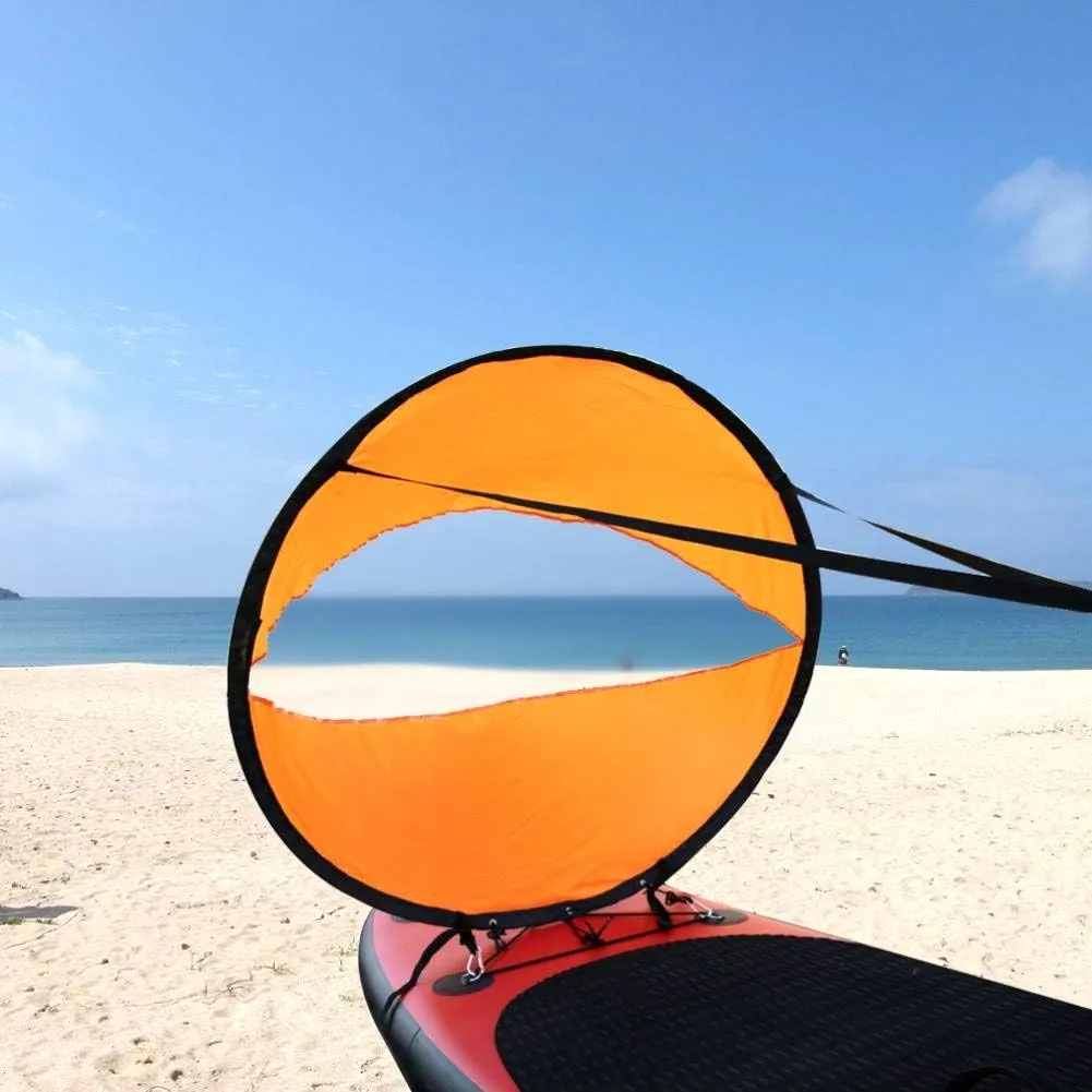 42inch Kayak Sail, Foldable Sun Shade Canopy, High Transparency Special Sail for Kayaks, Canoes, Inflatable Boats