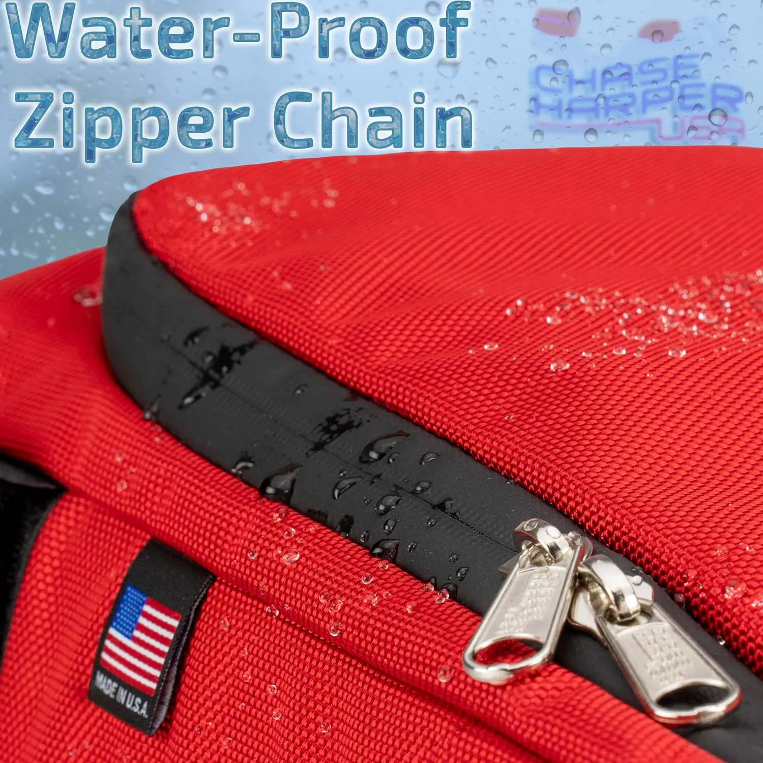5000 Under The Seat Bag - 2020 Model - Compatible with All Honda Ruckus Model Years - Water and Tear-Resistant Industrial Grade Ballistic Nylon - Red