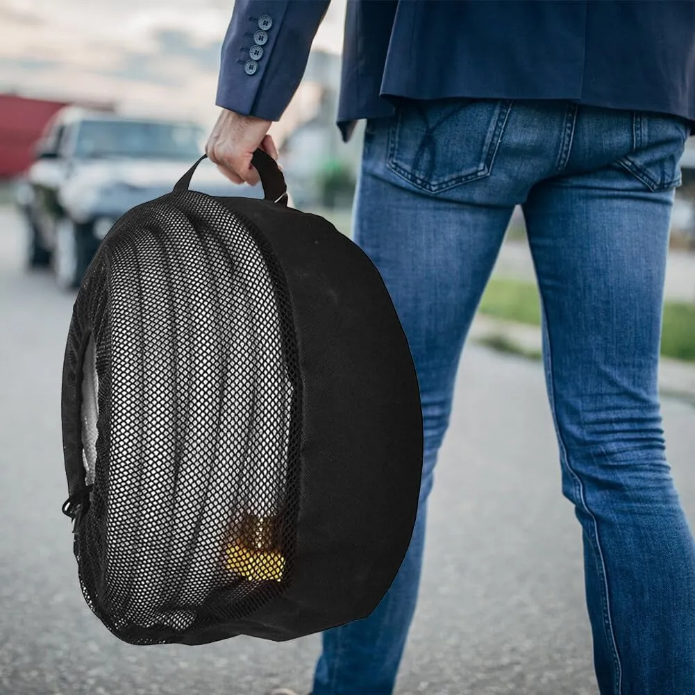600D RV Hose Storage Bag Oxford Cloth Camper RV Equipment Storage Waterproof Organizer Bag for Sewer Hoses Fresh/Black Water Hoses Electrical Cords (Gray)
