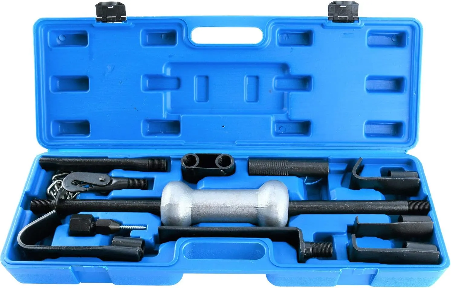 8MILELAKE Auto Truck Dent Puller Tool Set with 10lbs Universal Slide Hammer 13pc Dent Repair Tool
