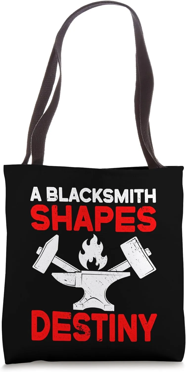 A Blacksmith Shapes Destiny I Blacksmith Tote Bag