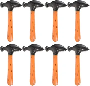 ABOOFAN 8Pcs Inflatable Hammer Toys Blow up Hammer Balloon for Kids for Construction Birthday Party Decorations Costume Accessories Bath Pool Party Decorations