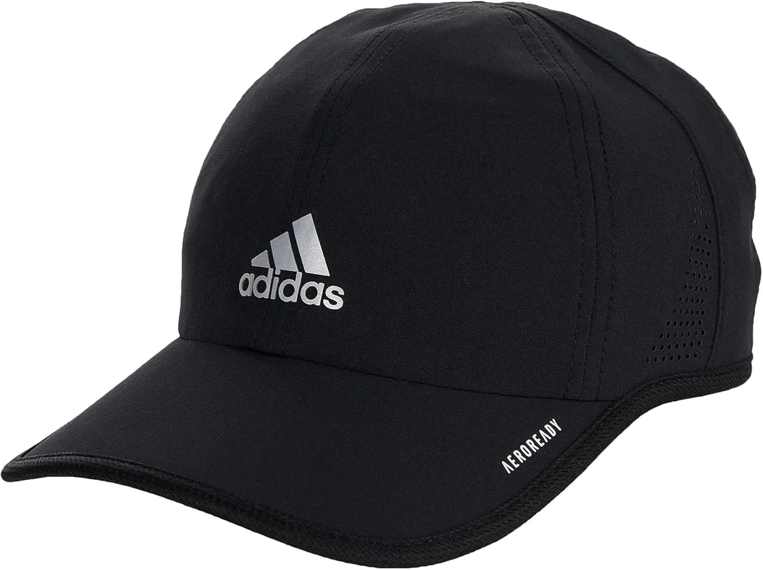 adidas Superlite 2 Relaxed Adjustable Performance Cap Black/White 1 One Size