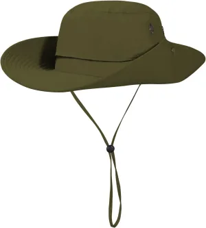 Adjustable Oversize XXL Bucket Sun Hats for Men Waterproof Quick Dry Wide Brim Summer Boonie Cap for Fishing Hiking Safari