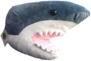 Adore 12" Chum The Shark Head Plush Stuffed Animal Walltoy Wall Mount