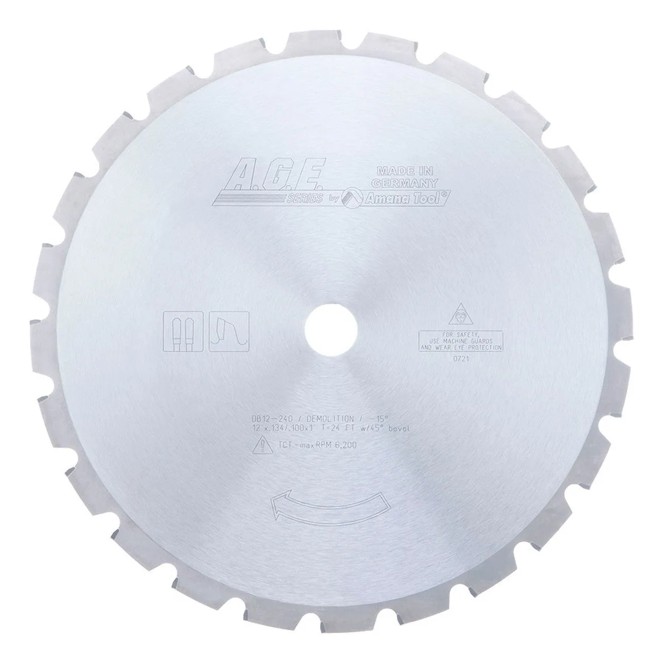 A.G.E. Demolition Circular Saw Blades