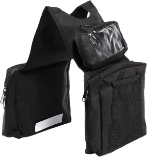 ALAVENTE ATV UTV Tank-Top Saddle Bag - Motorcycle Tank Bag - Snowmobiles ATV Tank Top Saddle Bag Waterproof - for Yamaha Suzuki Kawasaki Harley (ATV Bag Black)