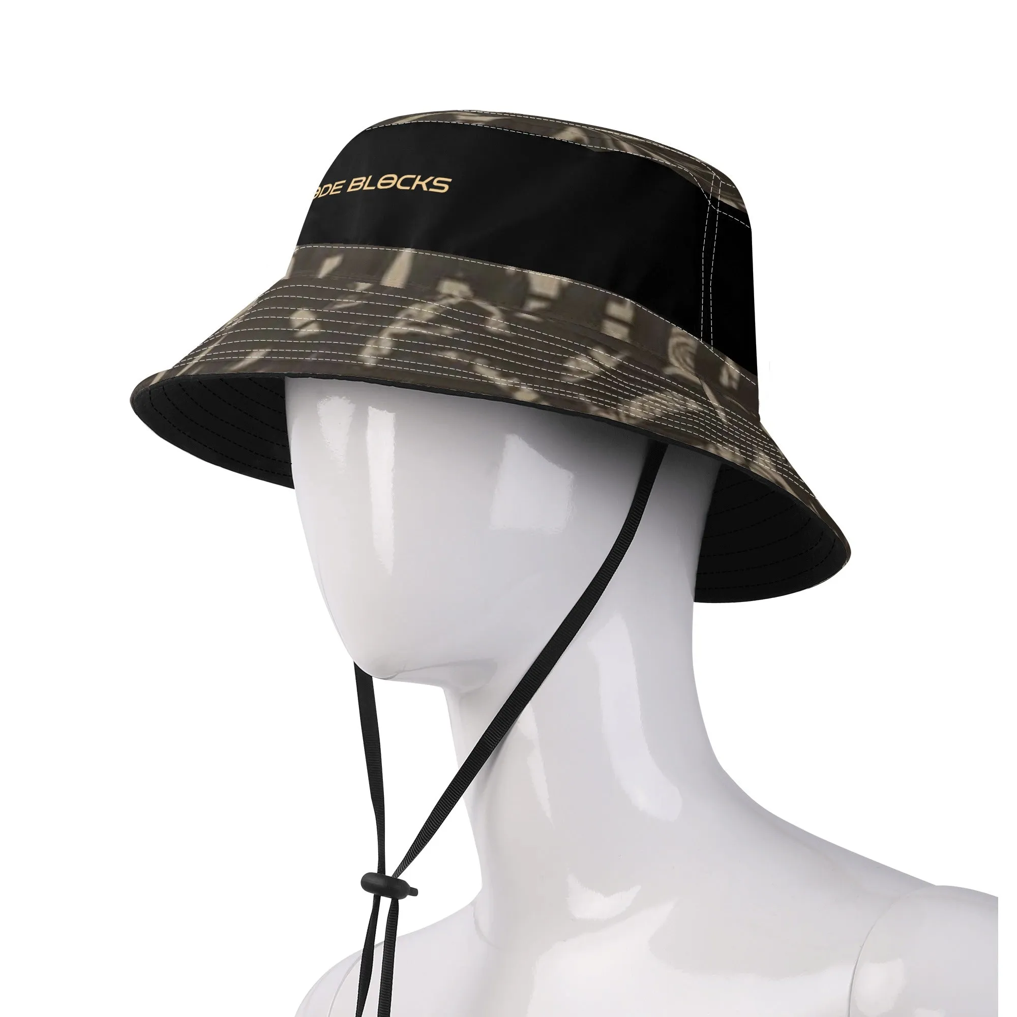 All Over Print Bucket Hats with Adjustable String