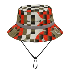 All Over Print Bucket Hats with Adjustable String
