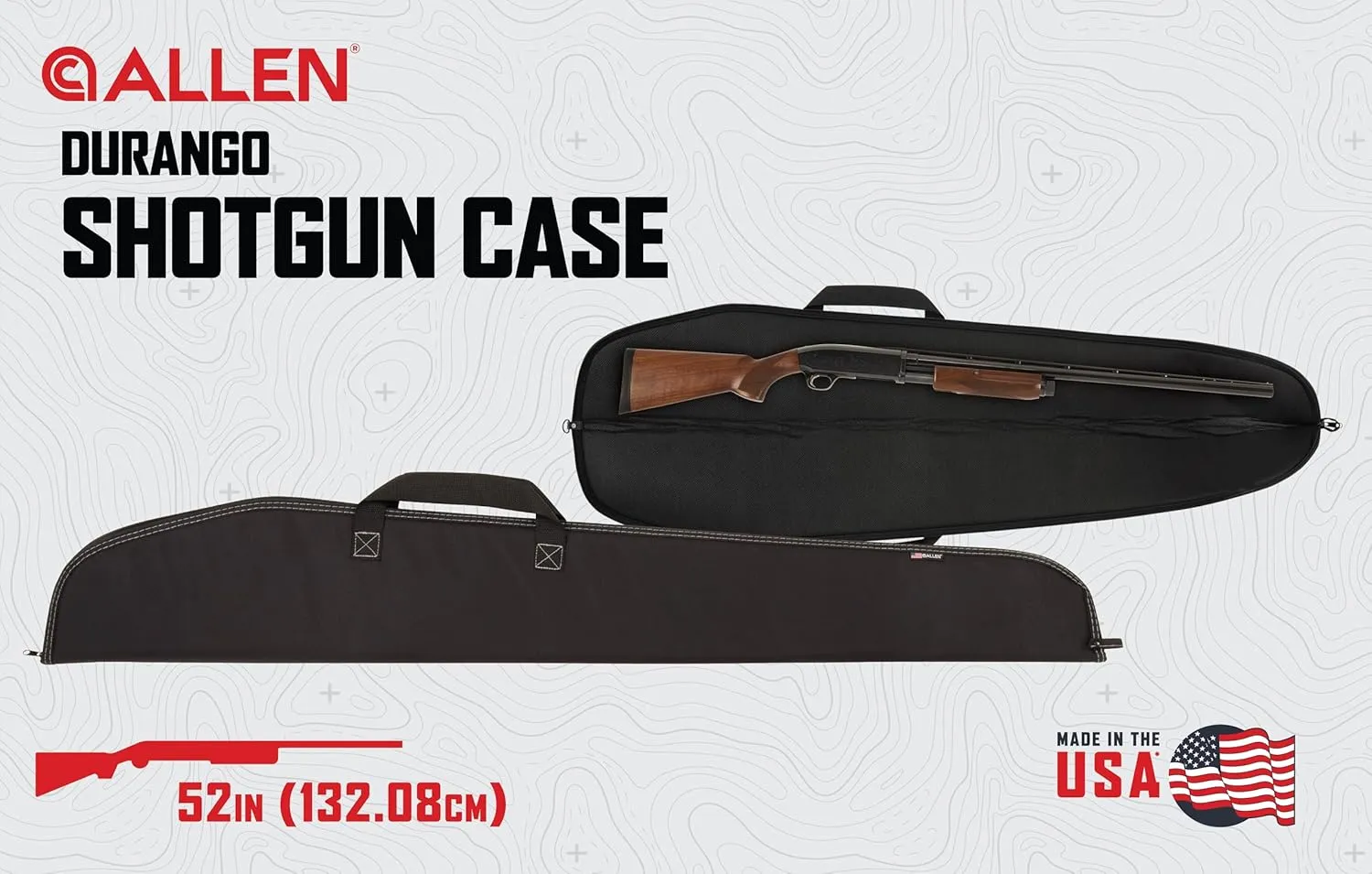 Allen Company Durango Shotgun Case - 52-Inch Soft Gun Bag - Hunting and Shooting Accessories