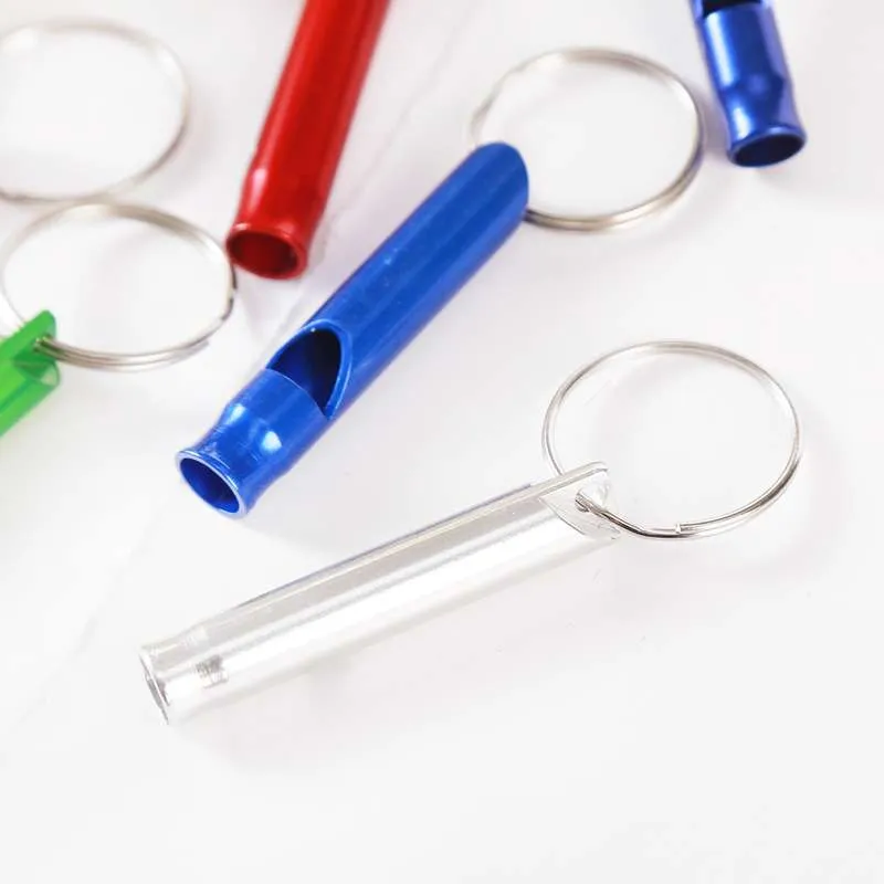 alloy  life-saving whistle Keychain