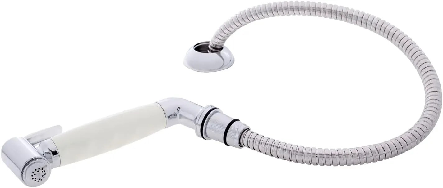 Ambassador Marine Hammer-Head Deck Sprayer with Elbow and 6-Feet Stainless Steel Hose