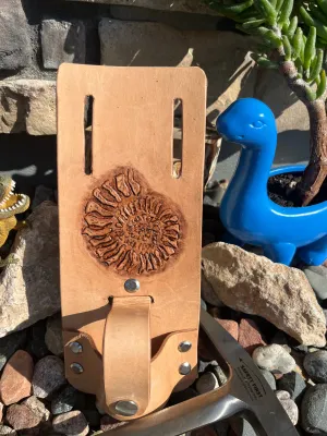 Ammonite Rock Hammer Holster