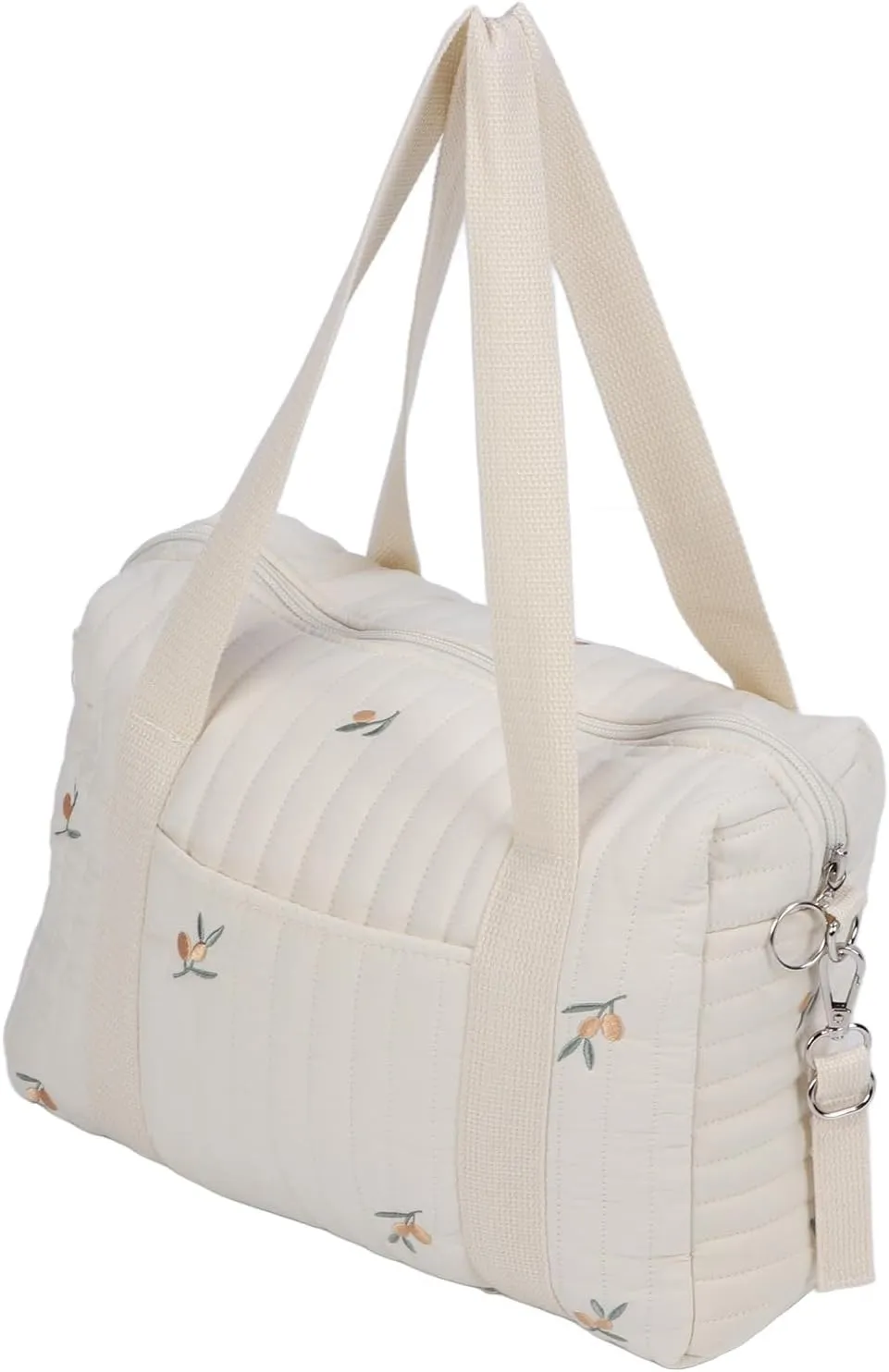 ANGGREK Baby Pushchair Organiser, Stroller Organizer Bag with Sturdy Craftsmanship, Zipper Design, Ideal for Gifting, Multifunctional Reuse, Spacious Capacity with Cotton Cloth Material (#2)