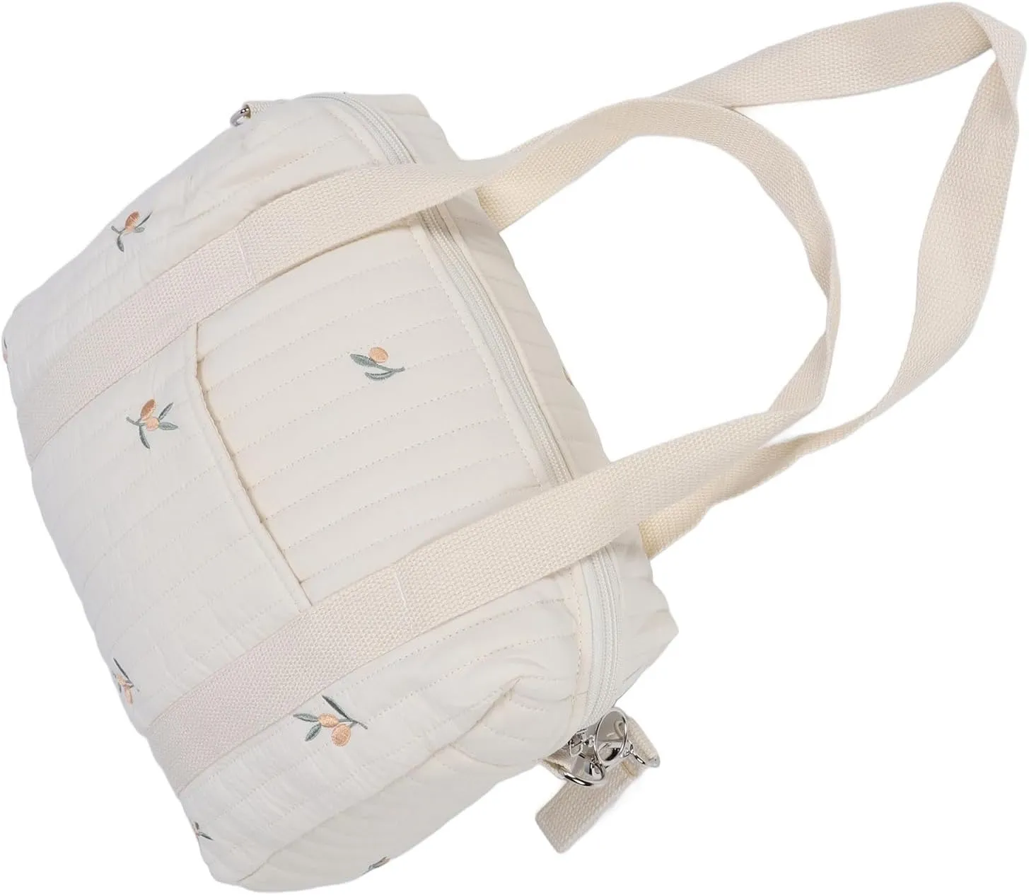 ANGGREK Baby Pushchair Organiser, Stroller Organizer Bag with Sturdy Craftsmanship, Zipper Design, Ideal for Gifting, Multifunctional Reuse, Spacious Capacity with Cotton Cloth Material (#2)