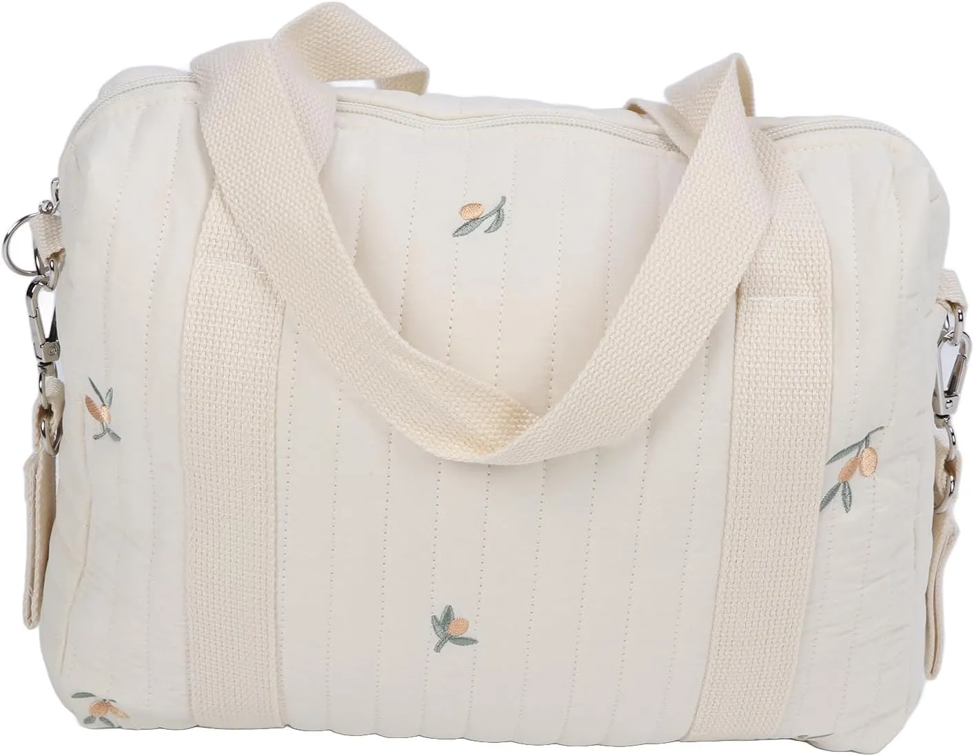 ANGGREK Baby Pushchair Organiser, Stroller Organizer Bag with Sturdy Craftsmanship, Zipper Design, Ideal for Gifting, Multifunctional Reuse, Spacious Capacity with Cotton Cloth Material (#2)