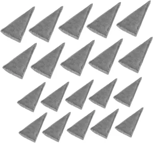 Angoily Practical Axe Wedge 20pcs Hammer Handle Splitting Wedge for Easy Installation and Gap Filling