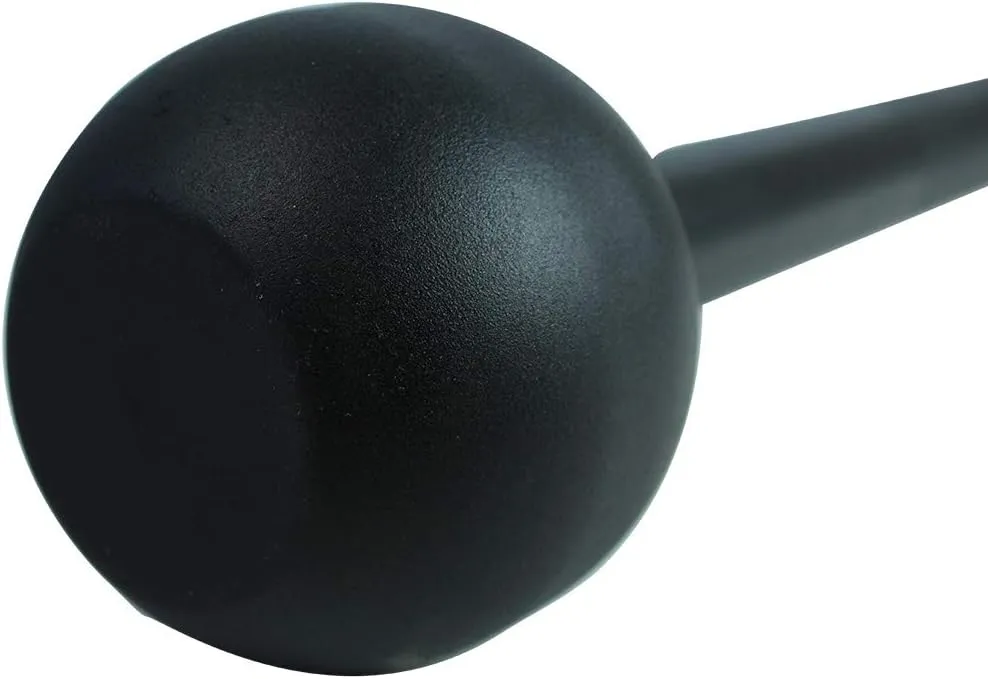 Apollo Athletics Steel Mace Bell 15LB, Heavy Duty Mace Hammer for Strength Training & Full Body Workouts, MB15LB