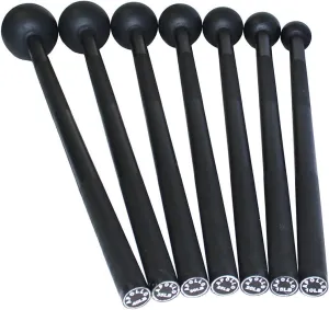 Apollo Athletics Steel Mace Bell 15LB, Heavy Duty Mace Hammer for Strength Training & Full Body Workouts, MB15LB