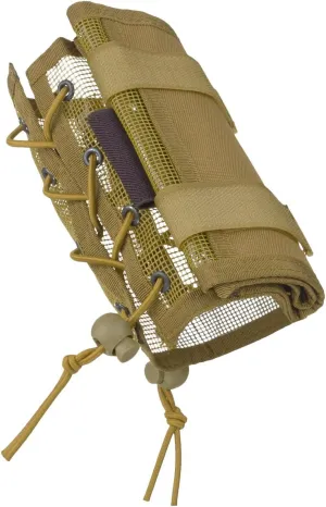 Arm Bag with Money and Map Pocket Coyote Tan