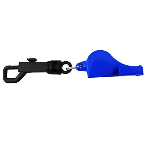 ATORSE Scuba Diving Emergency Scuba Diving Survival Whistle with Snap Clip Blue
