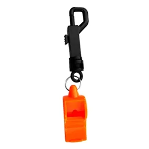 ATORSE Scuba Diving Emergency Scuba Diving Survival Whistle with Snap Clip Orange