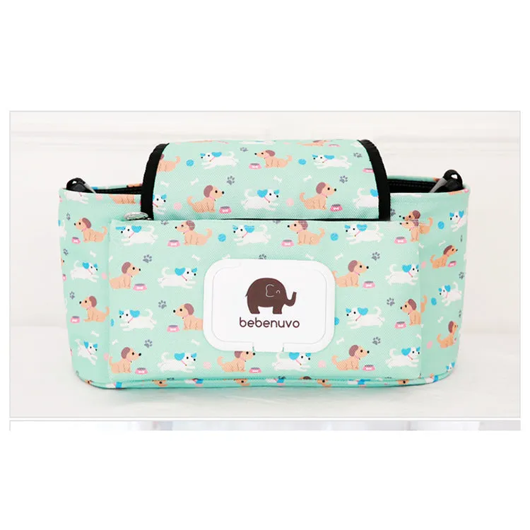 Baby car storage bag Mummy children's cart hanging bag hanging hook children's car hanging bag accessories baby storage bag 12