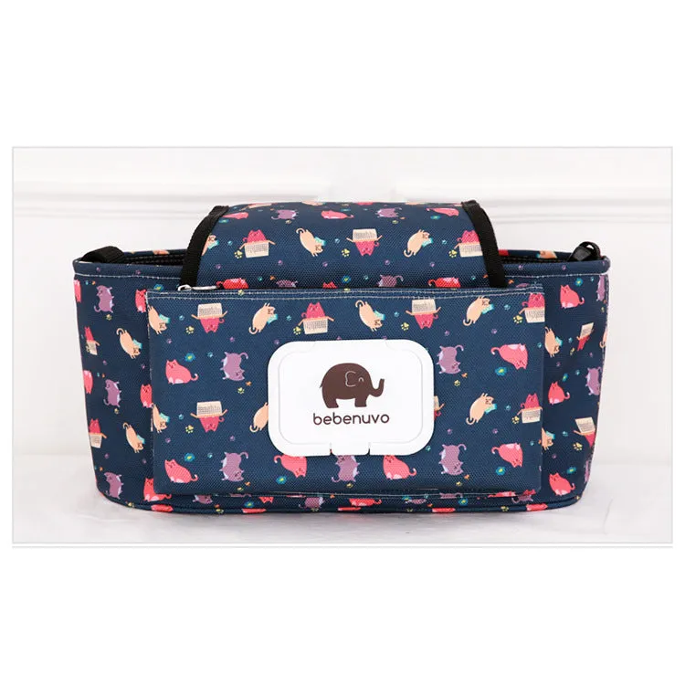 Baby car storage bag Mummy children's cart hanging bag hanging hook children's car hanging bag accessories baby storage bag 12