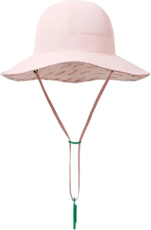 Baby Girl Sun Hat with UPF 50  Outdoor Adjustable Beach Hat with Wide Brim Toddler Bucket Hat