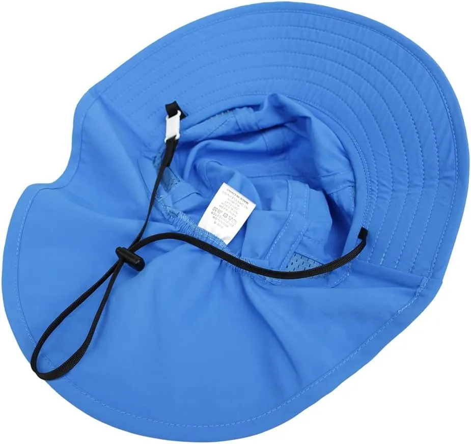 Baby Sun Protection Hat for Infant Toddlers Boys Girls UPF 50  Sunhat for Outdoor Beach Swim