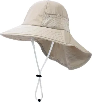 Baby Sun Protection Hat for Infant Toddlers Boys Girls UPF 50  Sunhat for Outdoor Beach Swim