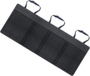 Backseat Organizer for Car Multi Pocket Trunk Hanging Storage Bag Durable Auto Accessory for Emergency Supplies and Travel Black