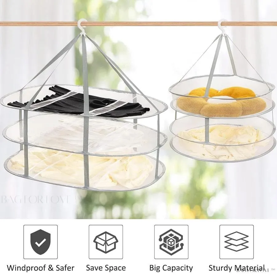 BagForLove - Foldable Hanging Dryer for Fresh Fruits and Vegetables