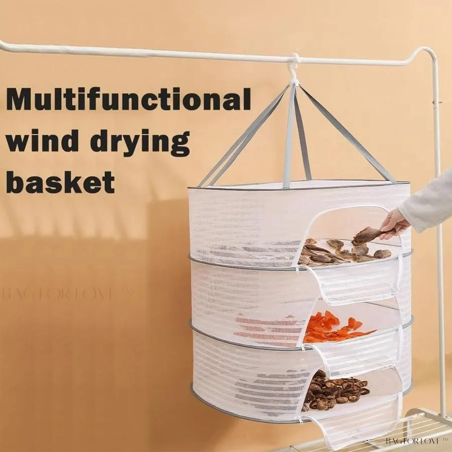 BagForLove - Foldable Hanging Dryer for Fresh Fruits and Vegetables