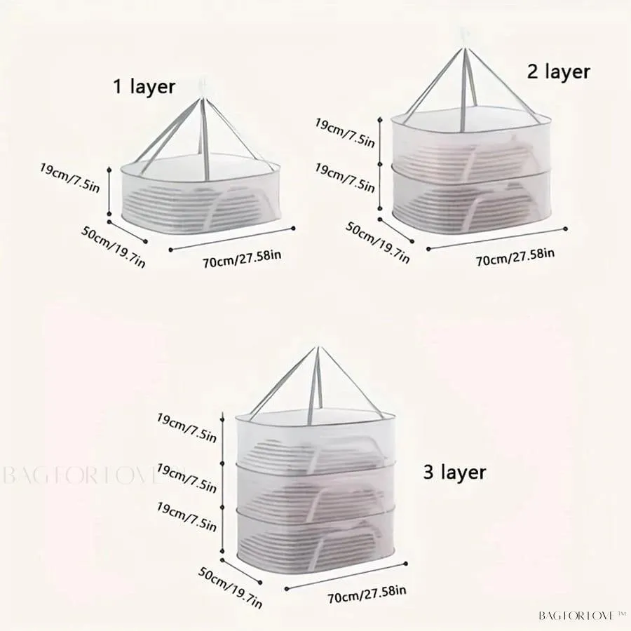 BagForLove - Foldable Hanging Dryer for Fresh Fruits and Vegetables